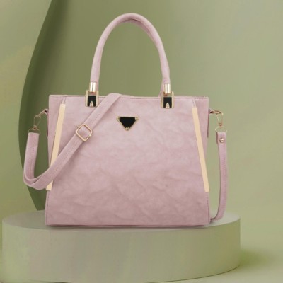 QNS Women Pink Handbag