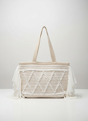 The Elvia Women Beige Shoulder Bag