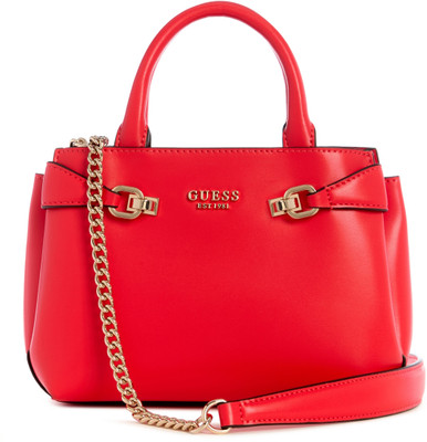 GUESS Women Red Satchel