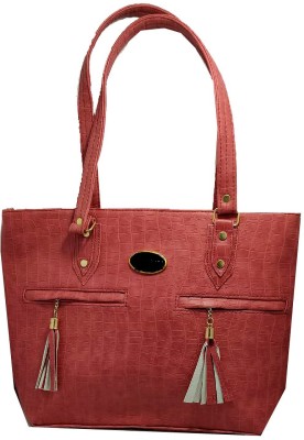 AR VAISHNAVI Women Red Shoulder Bag