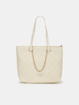 CARLTON LONDON Women Beige Tote