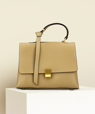 Hautton Women Beige Hand-held Bag