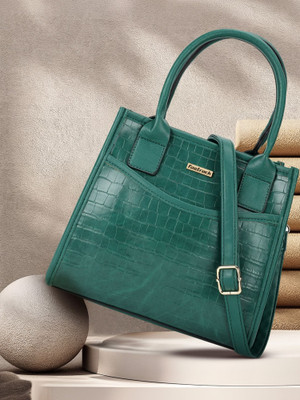 Fastrack Women Green Hand-held Bag
