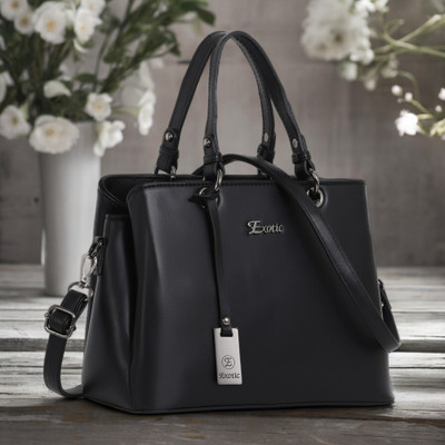Exotic Women Black Handbag