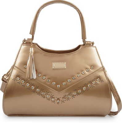 ROLEXO Women Gold Handbag