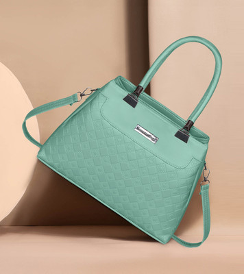 MOONSTAR BAGS Women Green Handbag