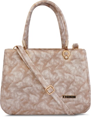 mclance Women Beige Handbag