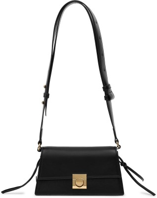 Miraggio Women Black Sling Bag