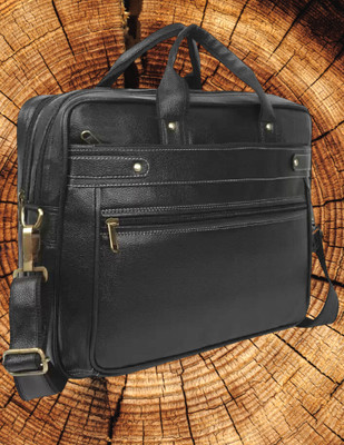 house of common Men & Women Black Messenger Bag