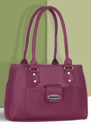 cretour Women Maroon Handbag