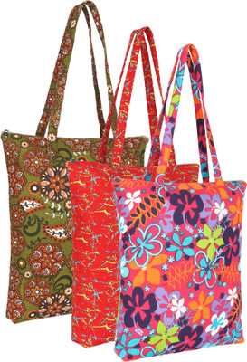 Anekaant Women Multicolor Shoulder Bag(Pack of: 3)