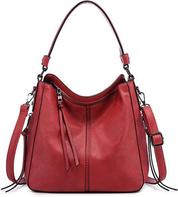 Lengloy Women Red Hobo
