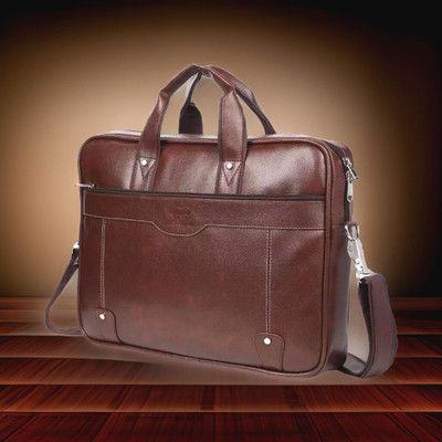 Shivra Men & Women Brown Messenger Bag