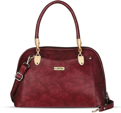 LOREM Women Maroon Handbag