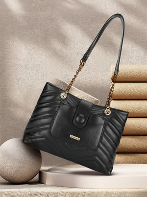 Fastrack Women Black Shoulder Bag