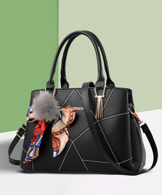 Zsmart Women Black Hand-held Bag