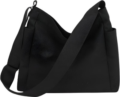 Walleye Women Black Messenger Bag