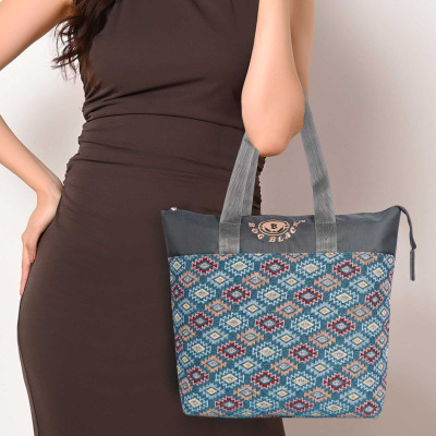 Bog black Women Multicolor, Blue Shoulder Bag