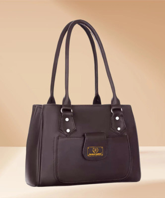 perfect leather Women Brown Shoulder Bag