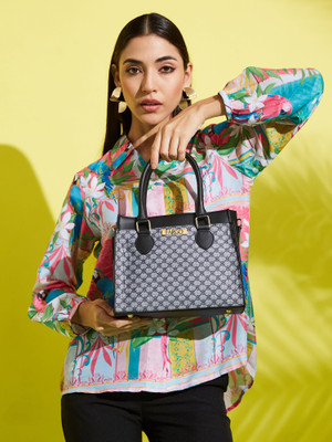 Fargo Women Black, Grey Handbag