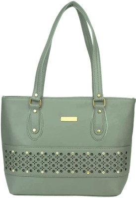 ENSAC Women Green Hand-held Bag