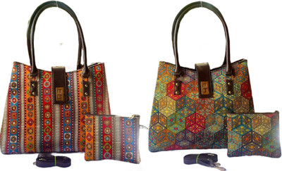 CRAFTWELL Women Multicolor Tote