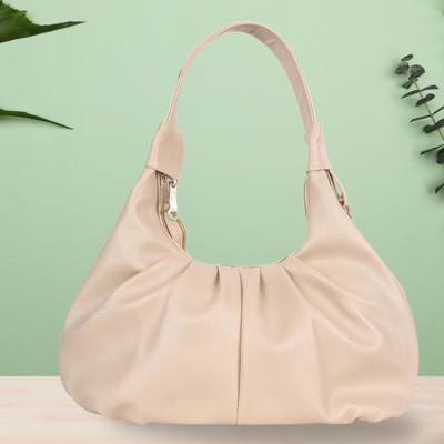 Dcozi Women Beige Shoulder Bag