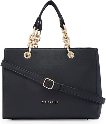 DressBerry X CAPRESE Women Black Tote