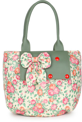 Nexeura Women Green, Multicolor Handbag