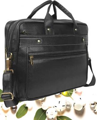 house of common Men & Women Black Messenger Bag