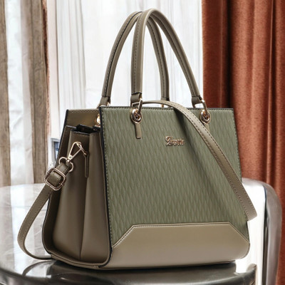 Exotic Women Khaki Handbag