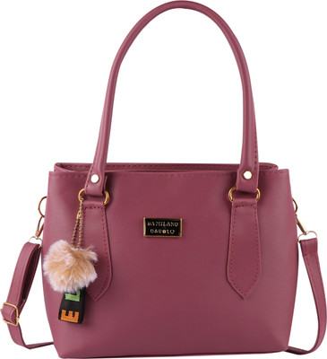 Crazy Katch Women Purple Hand-held Bag