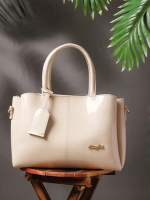 MAJESTIC CRAFTING Women Beige Messenger Bag