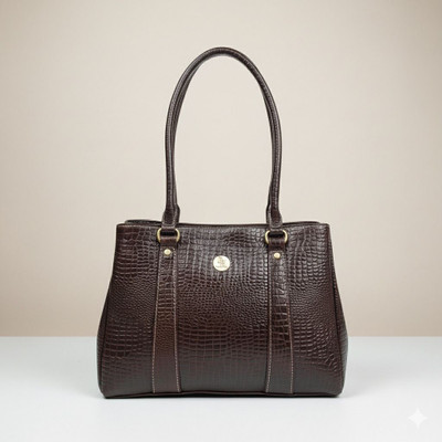 BUFFHORN Women Brown Messenger Bag