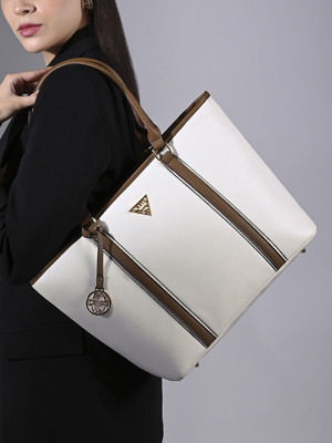 Lavie Signature Women White Tote