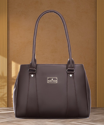Perfect Choice Women Brown Handbag