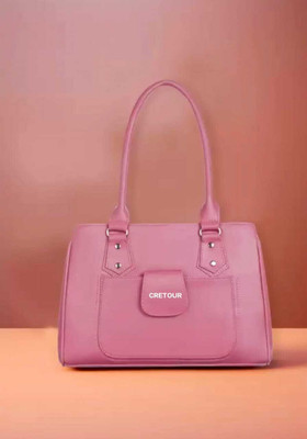 cretour Women Pink Handbag