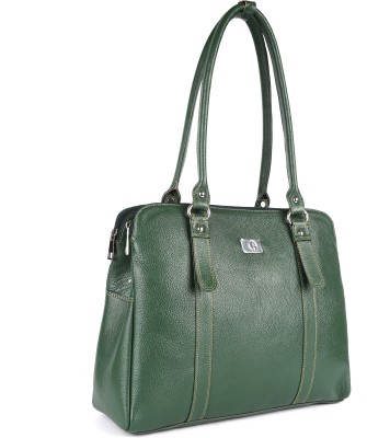 Clive Patten Women Green Shoulder Bag