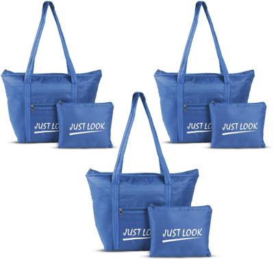KUBER INDUSTRIES Men & Women Blue Messenger Bag(Pack of: 3)