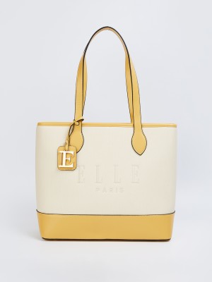 ELLE Women Beige Shoulder Bag