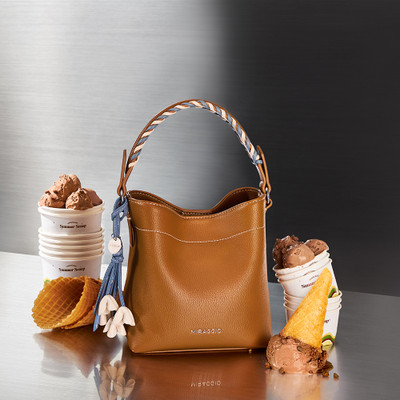Miraggio Women Brown Handbag
