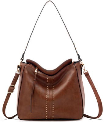 Inovera Women Brown Handbag