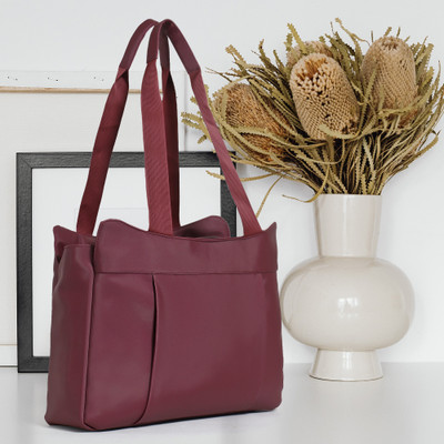 ZOVIM Women Maroon Messenger Bag