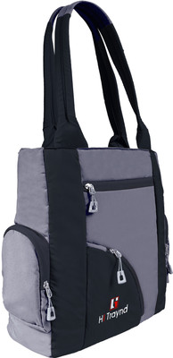 HI TRAYND Women Grey Handbag
