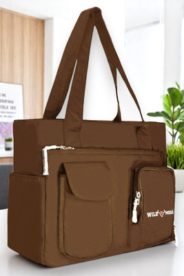 Wildmoda Women Beige Shoulder Bag