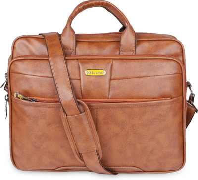Blowzy Men & Women Tan Messenger Bag