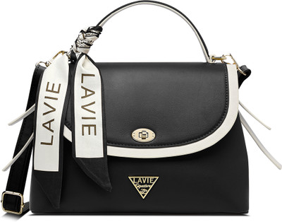 Lavie Signature Women Black Satchel