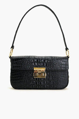 Boho Girl Women Black Shoulder Bag