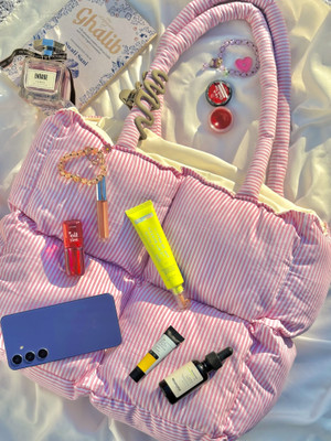 Elvara Women Pink Tote
