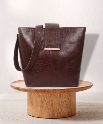 Rovok Women Brown Shoulder Bag